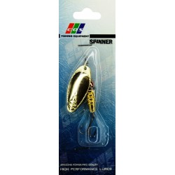 Блешня для риболовлі, обертова, EOS S0029B, вага 10г, колір GS101001